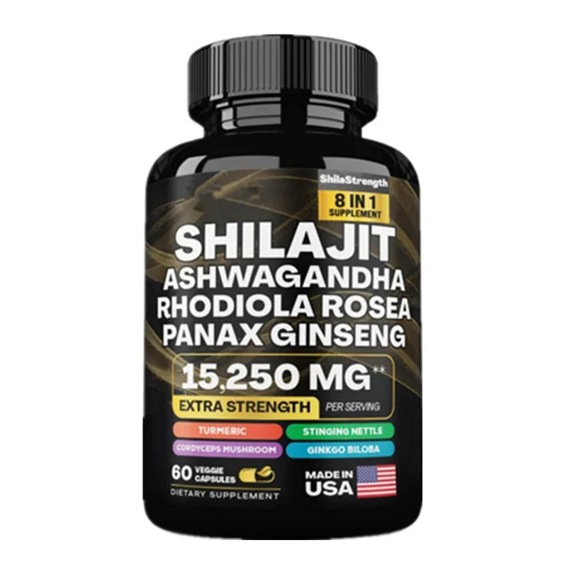 Shilajit Kapseln 8 in 1